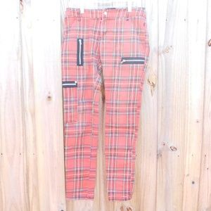 Hot Topic Pants - Royal Bones Hot Topic Red Plaid Sz 30 Pants Hot Topic Pants - Royal Bones Hot Topic Red Plaid Sz 30 Pants